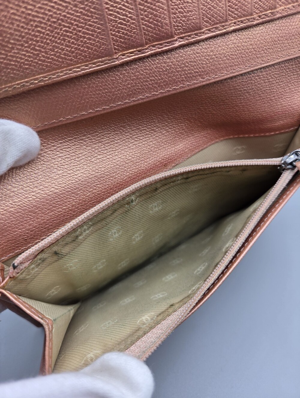 CHANEL Classic Authentic Rose Gold Wallet/Clutch - Picture 12 of 17